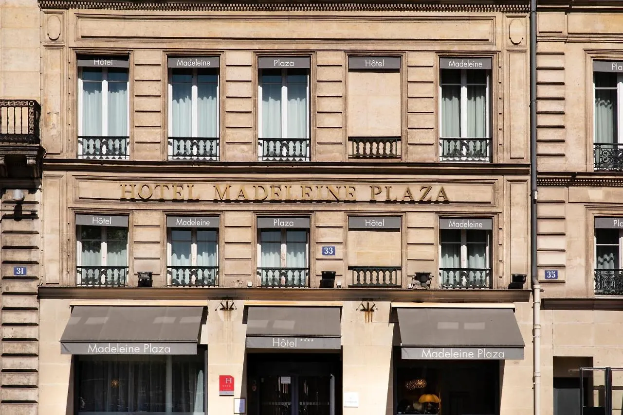 Hotel Madeleine Plaza Paris